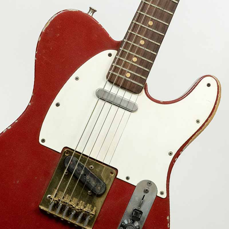Zoom of Muddy Water's Fender Telecaster.